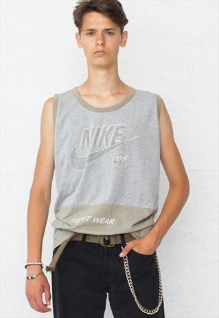 VINTAGE GREY NIKE TANK TOP