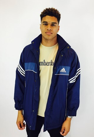 ADIDAS 3 STRIPE PUFFER COAT