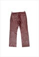 VINTAGE LEATHER TROUSERS 