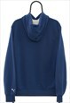 VINTAGE PUMA SPELLOUT NAVY HOODIE MENS