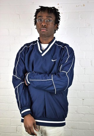 VINTAGE 90'S NIKE NYLON PULLOVER GOLF JACKET