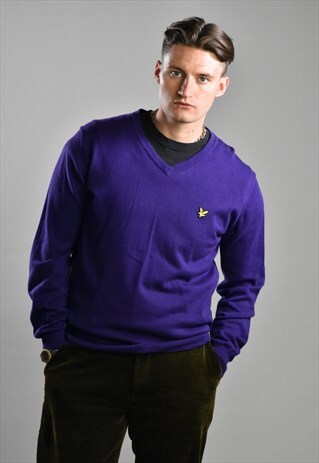 LYLE & SCOTT EMBROIDERED EAGLE JUMPER