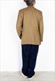 MEN'S BURBERRY PIED DE POULE RED CHECKED BLAZER