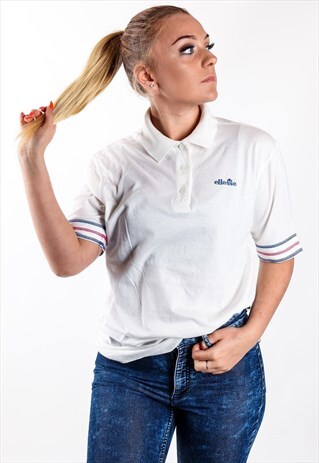 VINTAGE ELLESSE POLO SHIRT T178