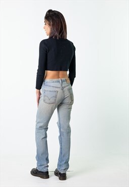 Blue Denim 90s Levi's 501s Cargo Skater Trousers Pants Jeans