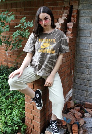 90'S RARE CAMO TIE-DYE T-SHIRT