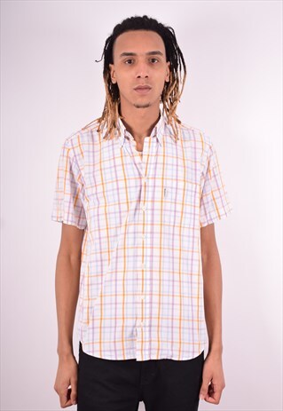 BARBOUR MENS VINTAGE SHIRT MEDIUM MULTI 90'S