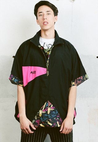 VINTAGE SHORT SLEEVE SHELL JACKET