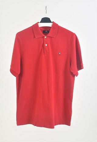 VINTAGE 90S POLO SHIRT IN RED