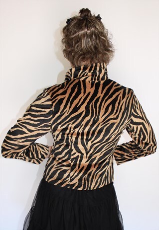 90S SENSE USA ANIMAL PRINT JACKET