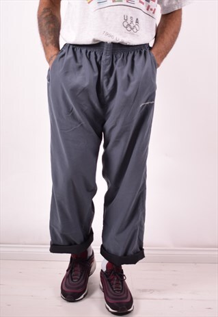 CHAMPION MENS VINTAGE TRACKSUIT TROUSERS XXXL GREY 90S