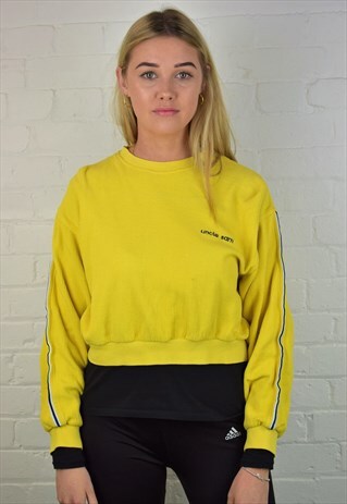 VINTAGE 90'S CROPPED SWEATSHIRT