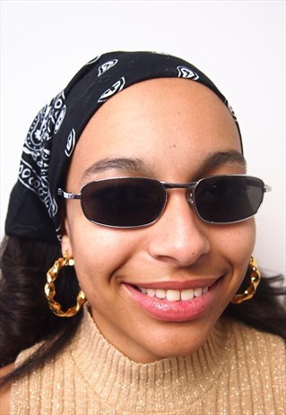 VINTAGE BLACK LENS 90S SUNGLASSES