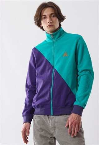 VINTAGE NIKE ACG TRACKSUIT 90S GREEN PURPLE