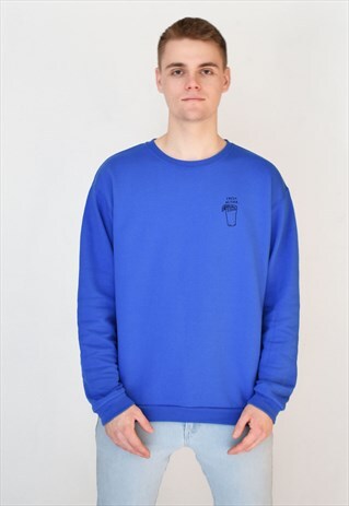 BLUE FRESH AS FUCK SWEATSHIRT