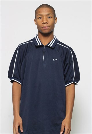 VINTAGE NIKE 1/4 ZIP POLO SHIRT