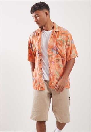 VINTAGE HAWAIIAN PATTERNED FESTIVAL SHIRT