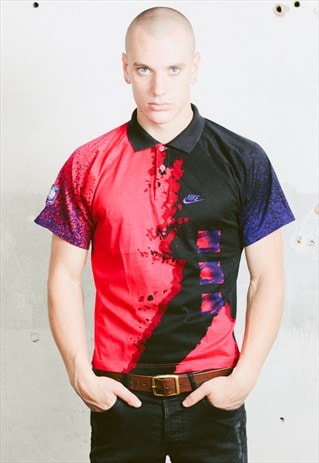 VINTAGE BOLD NIKE POLO SHIRT