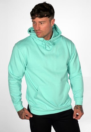54 FLORAL SUPREME STAPLE HOODY - MINT BLUE