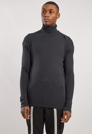 VINTAGE RALPH LAUREN ROLL NECK LONG SLEEVE TOP