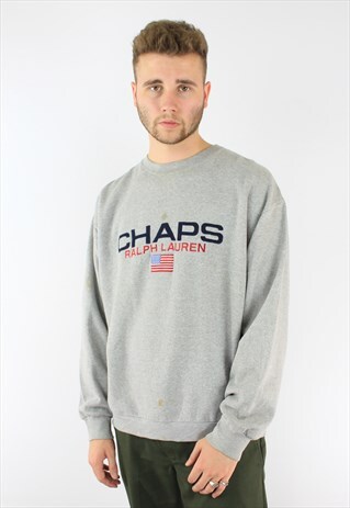 RALPH LAUREN CHAPS LOGO SWEATSHIRT