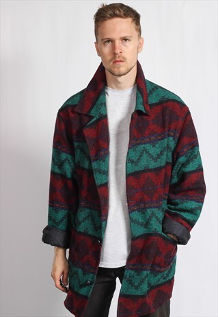 VINTAGE AZTEC FESTIVAL JACKET