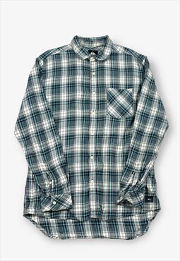 Vintage quiksilver checked flannel shirt large BV16594