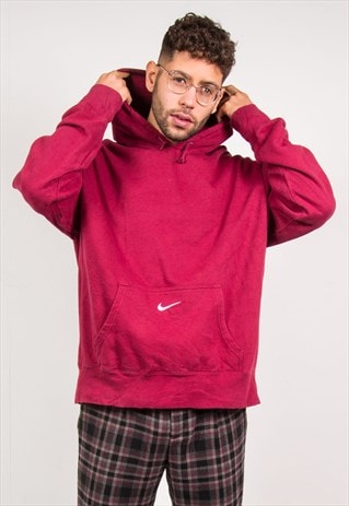 NIKE MAROON HOODIE SWEATSHIRT