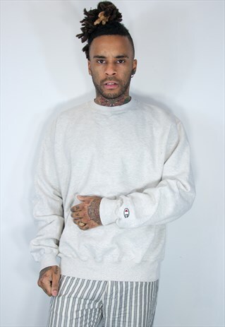 CHAMPION EMBROIDED SWEATSHIRT
