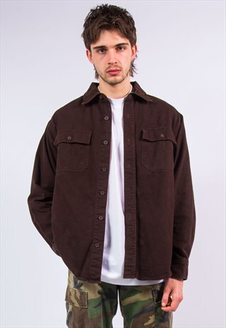 VINTAGE THICK WARM FLANNEL SHIRT