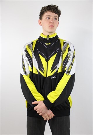VINTAGE BLACK 90S SPORTS JACKET