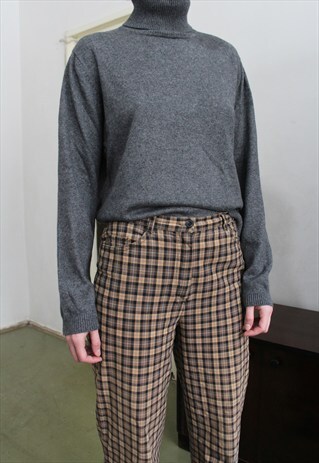 SILK AND CASHMERE TURTLENECK SWEATER