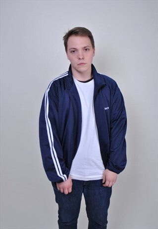 STRIPES SPORT JACKET, 90S MINIMALIST WINDBREAKER
