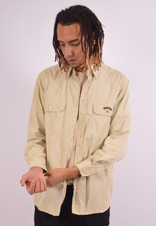 VINTAGE PAUL & SHARK VINTAGE SHIRT GREEN