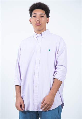 VINTAGE 80S CLASSIC POLO RALPH LAUREN SHIRT/ 2414