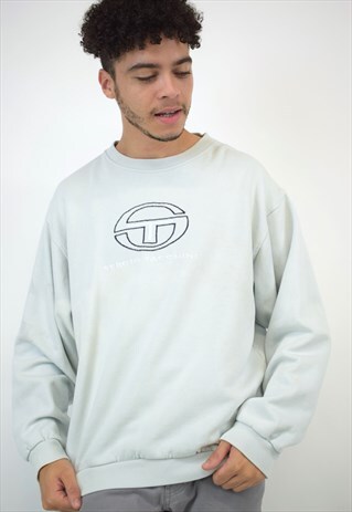 VINTAGE 90S SERGIO TACCHINI PASTEL MINT SWEATER