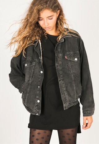 VINTAGE 80S LEVIS WINTER SHEEPSKIN JACKET / R1200R037