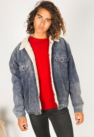 VINTAGE 80S LEVIS WINTER SHEEPSKIN JACKET / R1201C401