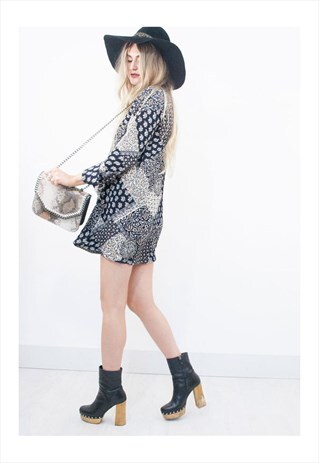 SABBRA CADABRA FAUX SNAKE BOX BAG