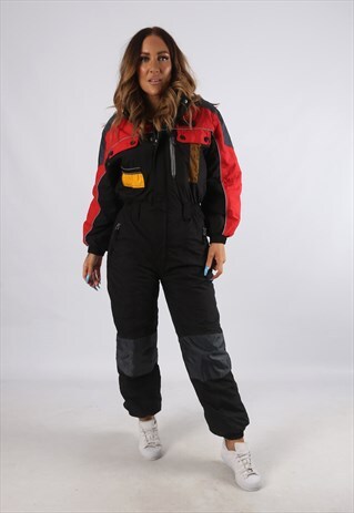 VINTAGE JUPA SPORTS FULL SKI SUIT SNOW SPORTS UK 8 - 10 (J2A