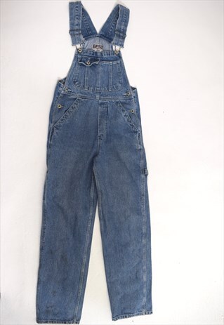VINTAGE 90S NEVADA BLUE DENIM DUNGAREES