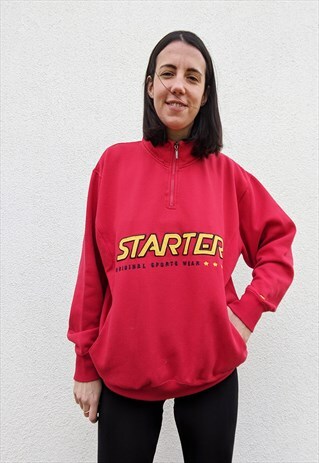 VINTAGE HALF ZIP SWEATSHIRT