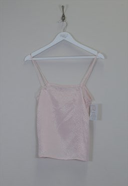 Vintage women's Unbranded cami in pink. Best fits XS