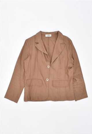 VINTAGE 90'S VALENTINO BLAZER JACKET BROWN