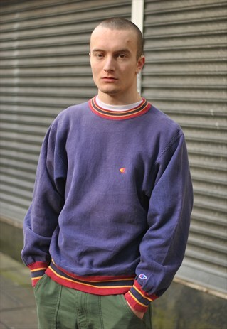 VINTAGE CHAMPION LOGO SWEATER
