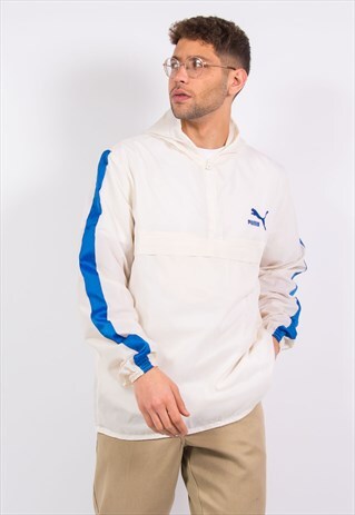 PUMA 1/4 ZIP CAGOULE JACKET WINDBREAKER