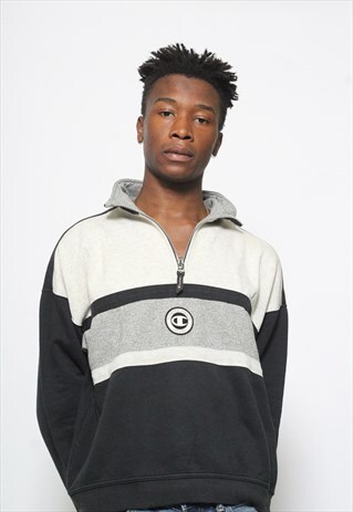 VINTAGE CHAMPION 1/4 ZIP SWEATSHIRT