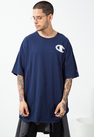 VINTAGE 90S CHAMPION SPORT T-SHIRT / S5047