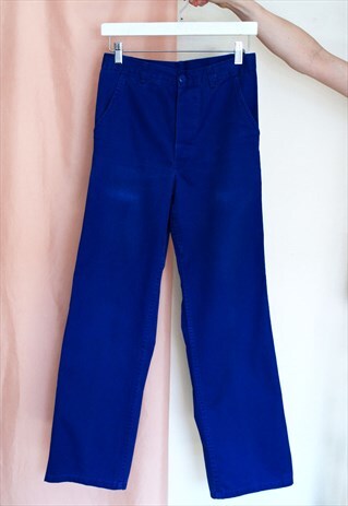 ROYAL BLUE WORKWEAR CHORE TROUSERS