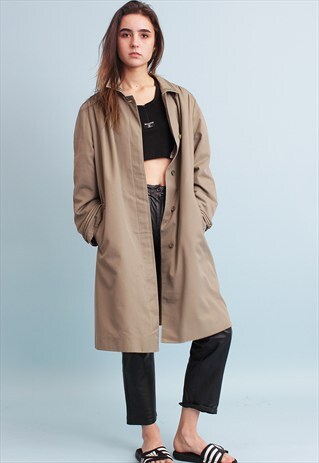 LOVELY 90'S RETRO OVERSIZED MINIMALIST SCANDI COAT